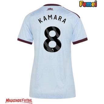 Aston Villa Boubacar Kamara #8 Tricou Fotbal Replică 2026-27 Femei Treilea